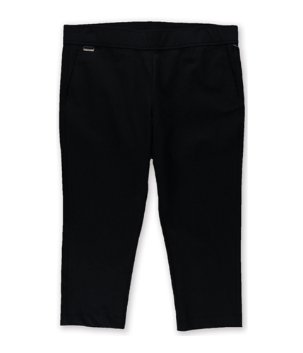 Ralph Lauren Womens Cotton Casual Cropped Pants black 14x22