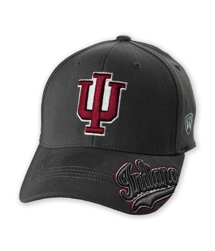 Top of the World Unisex NCAA All Access Hoosiers Baseball Cap charcoal One Size