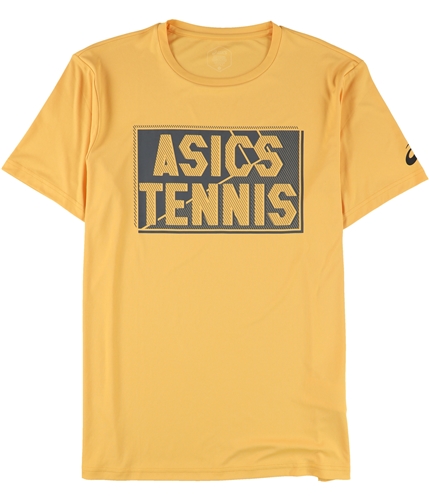 ASICS Mens Tennis Graphic T-Shirt yellow L