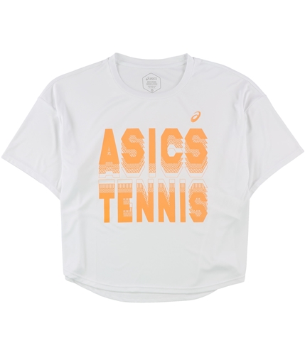 ASICS Womens Tennis Graphic T-Shirt white XS