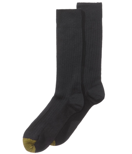 Gold Toe Mens AquaFX Midweight Socks black 10-13