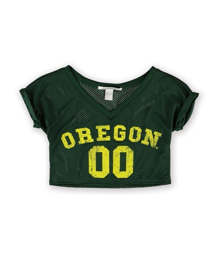 Chicka-D Womens Oregon Cropped Mesh Jersey green S