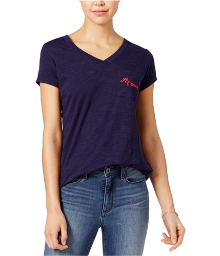 Maison Jules Womens Pocket Graphic T-Shirt