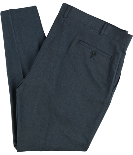 Kenneth Cole Mens Pindot Dress Pants Slacks newblue 32x32