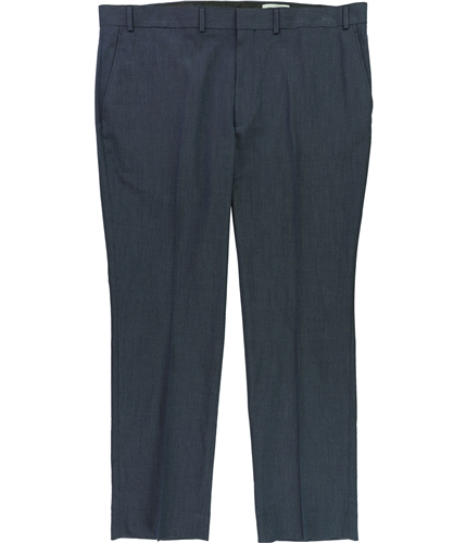 Kenneth Cole Mens Pindot Dress Pants Slacks newblue 32x32