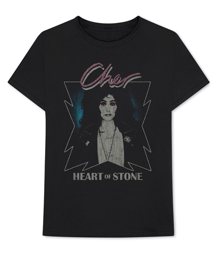 Bravado Womens Heart of Stone Graphic T-Shirt black S