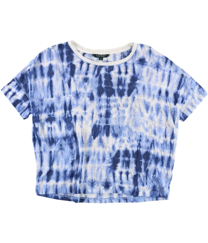 Ralph Lauren Womens Tie Dye Basic T-Shirt multi S