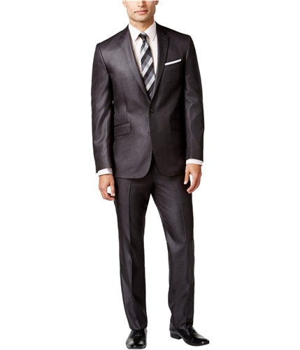 Kenneth Cole Mens Slim-Fit Two Button Formal Suit 041 54 Big/Unfinished