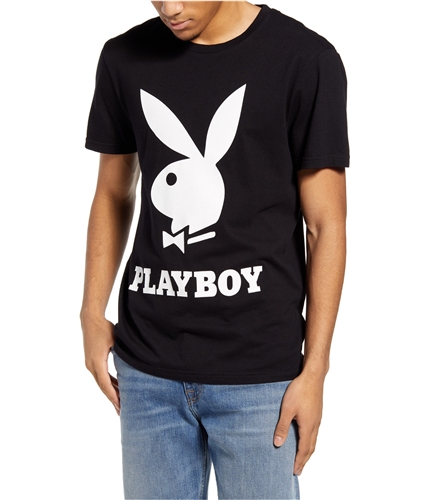 Elevenparis Mens Lummer Playboy Graphic T-Shirt black S