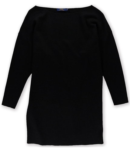Ralph Lauren Womens Pullover Sweater Dress poloblack M