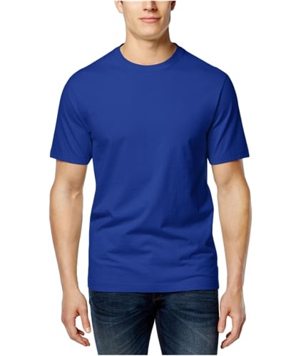 Club Room Mens Big & Tall Knit Basic T-Shirt lazulite 3XLT