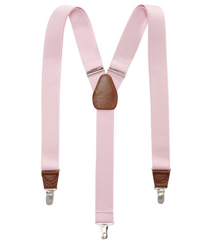 Club Room Mens Clip Medium Suspenders dpink One Size