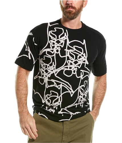 Elevenparis Mens Batman Graphic T-Shirt jetblack S