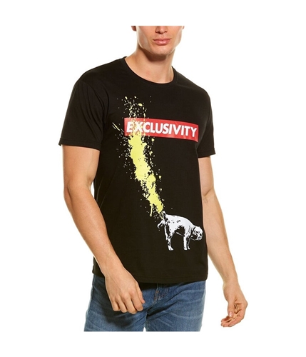 Elevenparis Mens Exclusivity Graphic T-Shirt black S