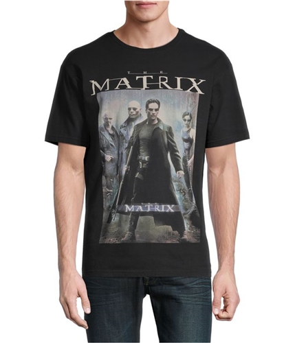 Elevenparis Mens The Matrix Graphic T-Shirt black S