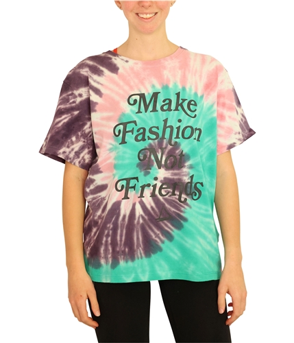 Elevenparis Womens Make Fashion Graphic T-Shirt mauveglow XS