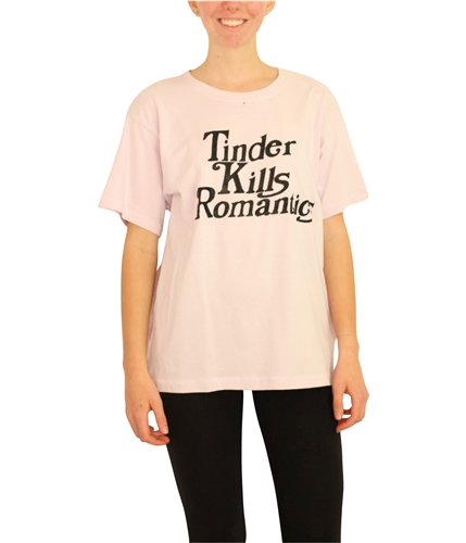 Elevenparis Womens Tinder Kills Romantics Graphic T-Shirt orchidhush XS