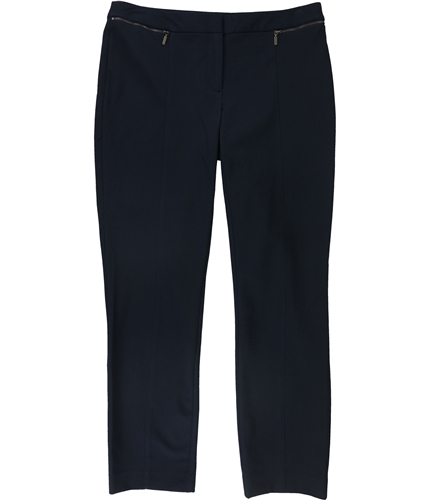 Alfani Womens zip pockets Casual Trouser Pants modernnavy 6x28