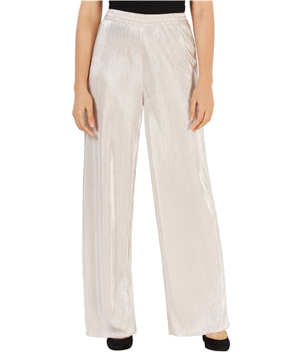 Leyden Womens Pleated Casual Wide Leg Pants white XS/21