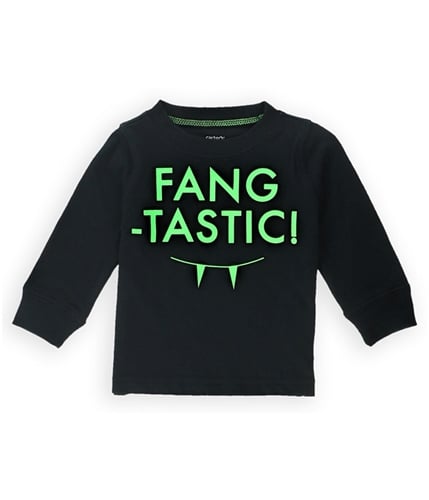 Carter's Boys Fang-Tastic Graphic T-Shirt blk 12 mos