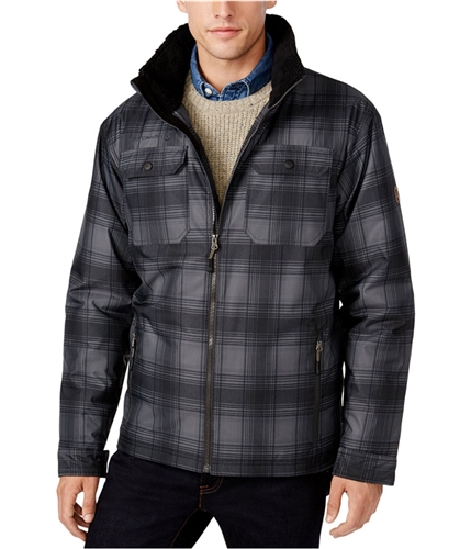 Buy a Mens Free Country Plaid Canvas Utility Parka Coat Online ...