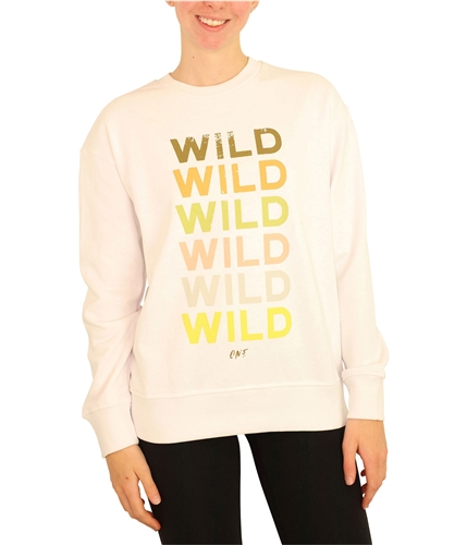 Elevenparis Womens Wild Sweatshirt white XS