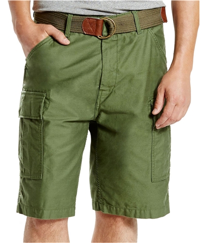 Levi's Mens Fort Relaxed Casual Cargo Shorts meadowmoss 30