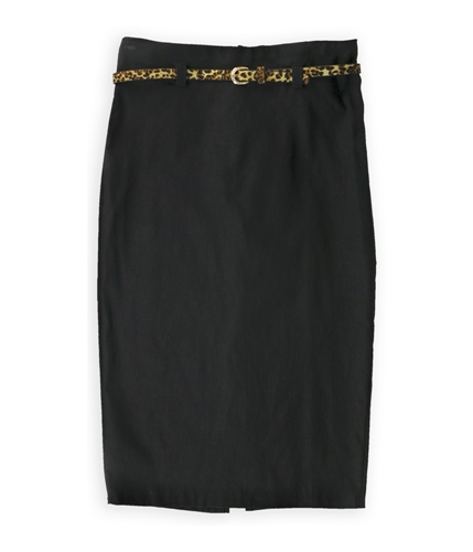ABN Womens Belted Pencil Skirt black 10