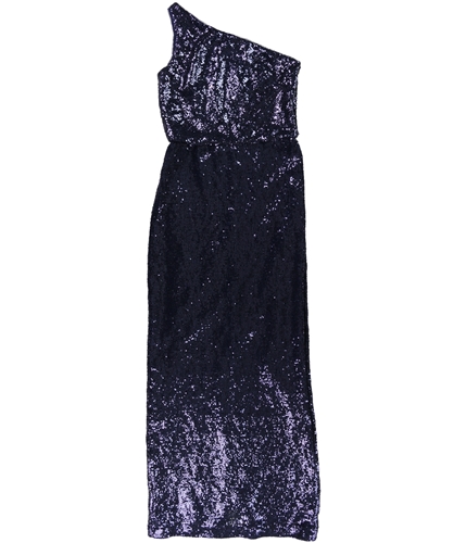 Ralph Lauren Womens Sequin Gown Dress navyshine 6