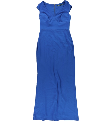 Ralph Lauren Womens Stretch Crepe Gown Dress sapplake 2