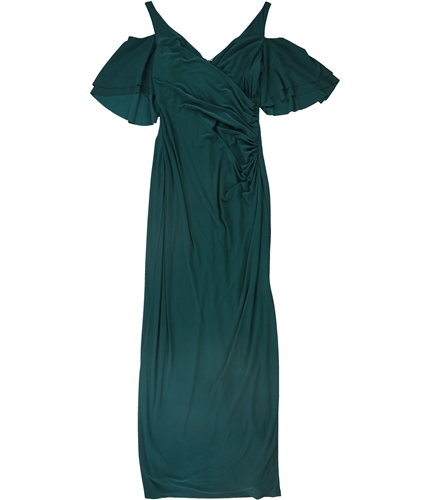 Ralph Lauren Womens Jersey Gown Dress green 2