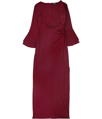 Ralph Lauren Womens Solid Maxi Dress darkpurple 2