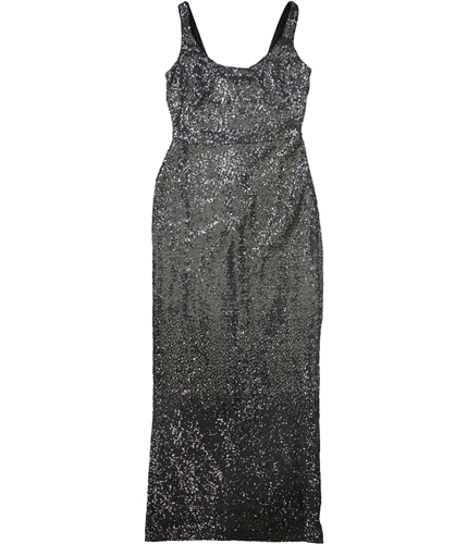 Ralph Lauren Womens Pazelle Ombre Gown Dress black 2