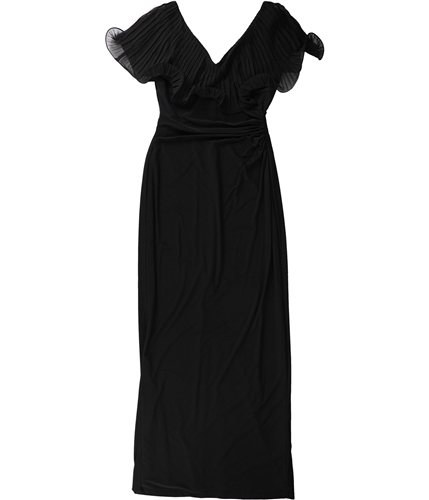 Ralph Lauren Womens Fiorra Gown Dress black 6