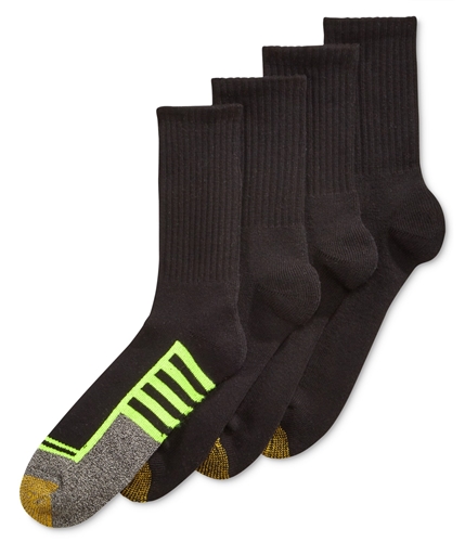 Gold Toe Mens Athletic Cushion Crew 4 Pack Midweight Socks 986 10-13