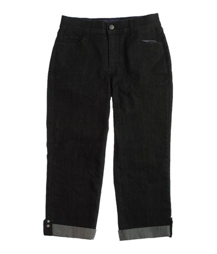 NYDJ Womens Denim Regular Fit Jeans black 4x26