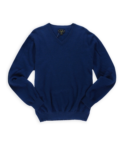 Club Room Mens Estate Cashmere Pullover Sweater sapphirehtr XL