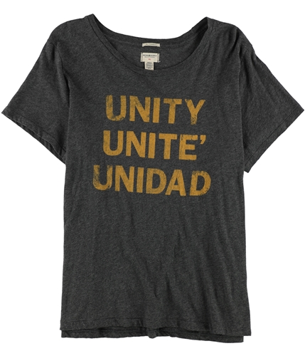 Ralph Lauren Womens Unity Unite' Graphic T-Shirt ggrey XS