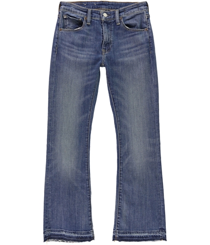 Ralph Lauren Womens Faded Cropped Jeans bluedenim 26x27