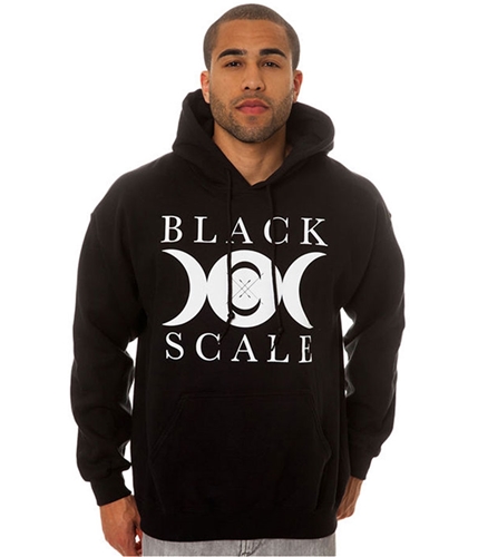 Black Scale Mens The Lunarology Pullover Hoodie Sweatshirt black S