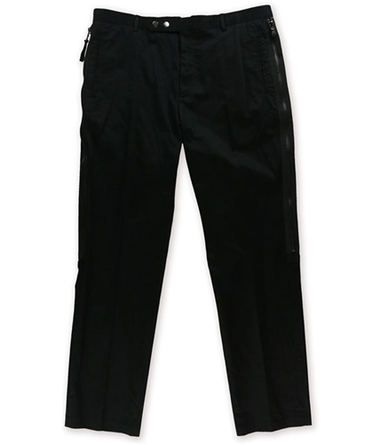 I-N-C Mens Milan Casual Trouser Pants black 34x32
