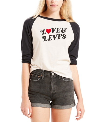 Levi's Womens Love Graphic T-Shirt white S