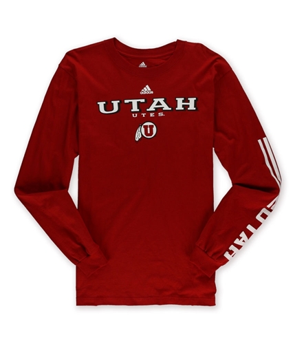 Adidas Mens Utah Utes Graphic T-Shirt univred L