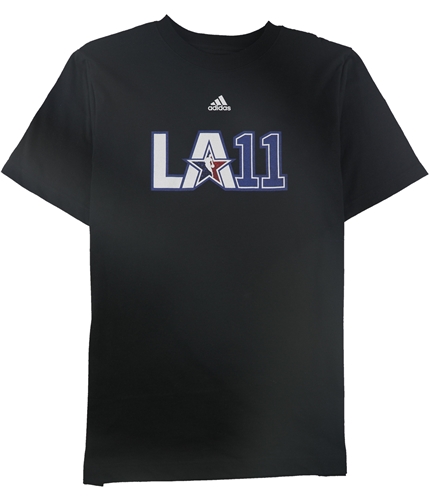 Adidas Mens LA 11 Graphic T-Shirt black S