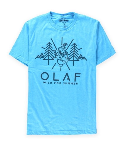 Disney Mens Olaf Graphic T-Shirt turquoisehtr S