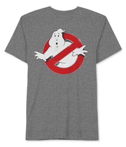 Jem Mens Ghostbusters Graphic T-Shirt charcoalsnow M