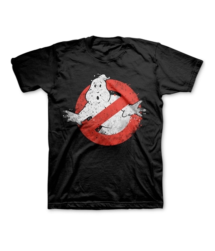 Hybrid Mens Ghostbusters Graphic T-Shirt black 2XL