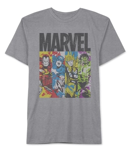 Jem Mens Avengers Graphic T-Shirt htrgrey 3XL
