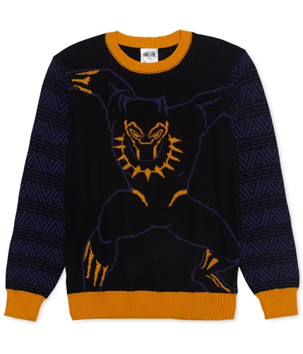 Jem Mens Black Panther Pullover Sweater charcoal M