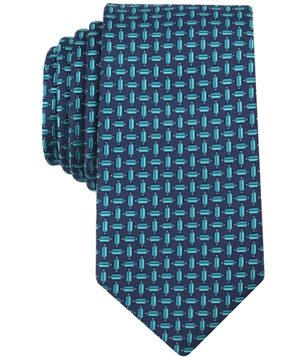 Perry Ellis Mens Fawke Geometric Self-tied Necktie navy One Size